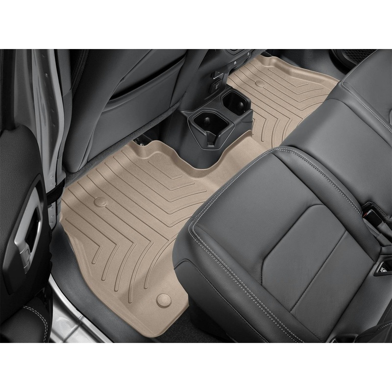 WeatherTech 82185 FrontandRear Side Window Deflectors Dark Smoke