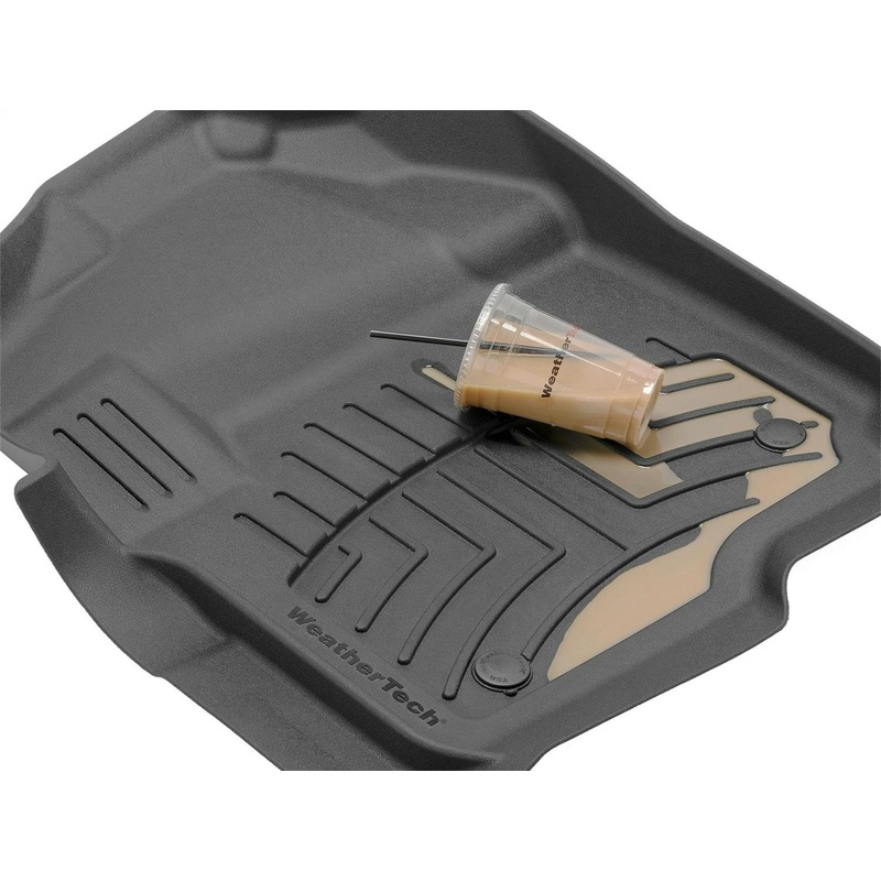 WeatherTech 82313 FrontandRear Side Window Deflectors Dark Smoke