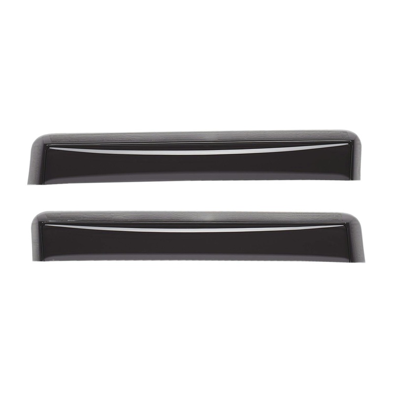 WeatherTech 82722 FrontandRear Side Window Deflectors Dark Smoke