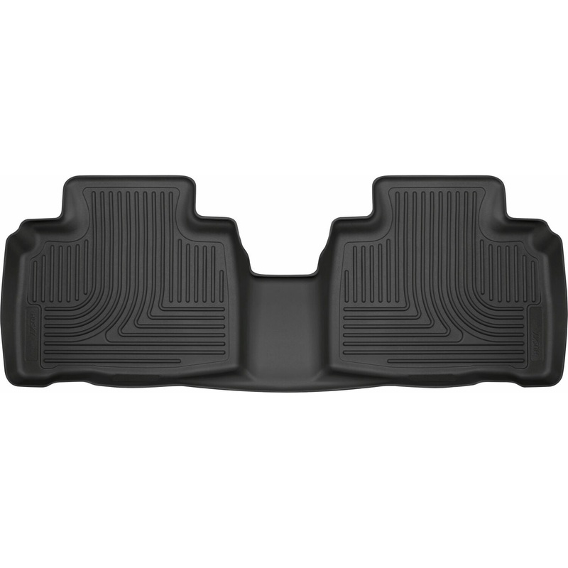 WeatherTech 87037 Rear Side Window Deflectors Dark Smoke